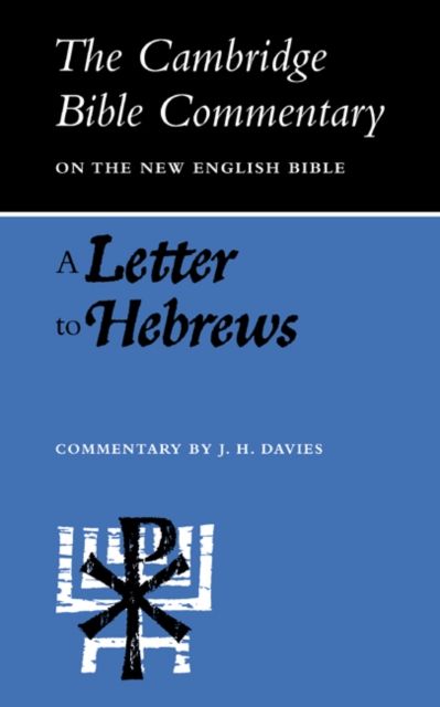 A Letter to Hebrews