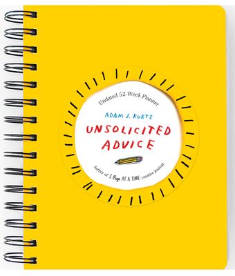 Unsolicited Advice Planner : Undated 52-Week Planner