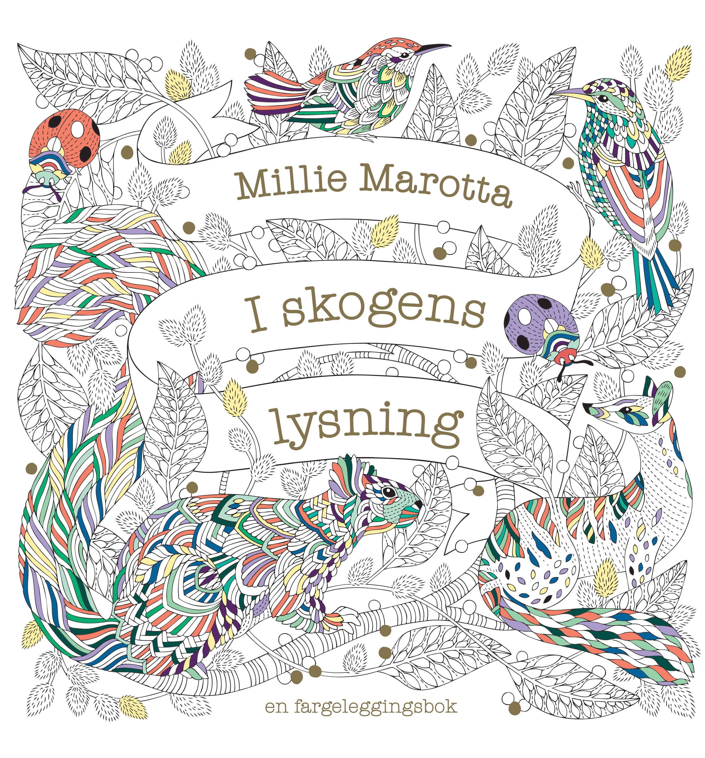 I skogens lysning : en fargeleggingsbok