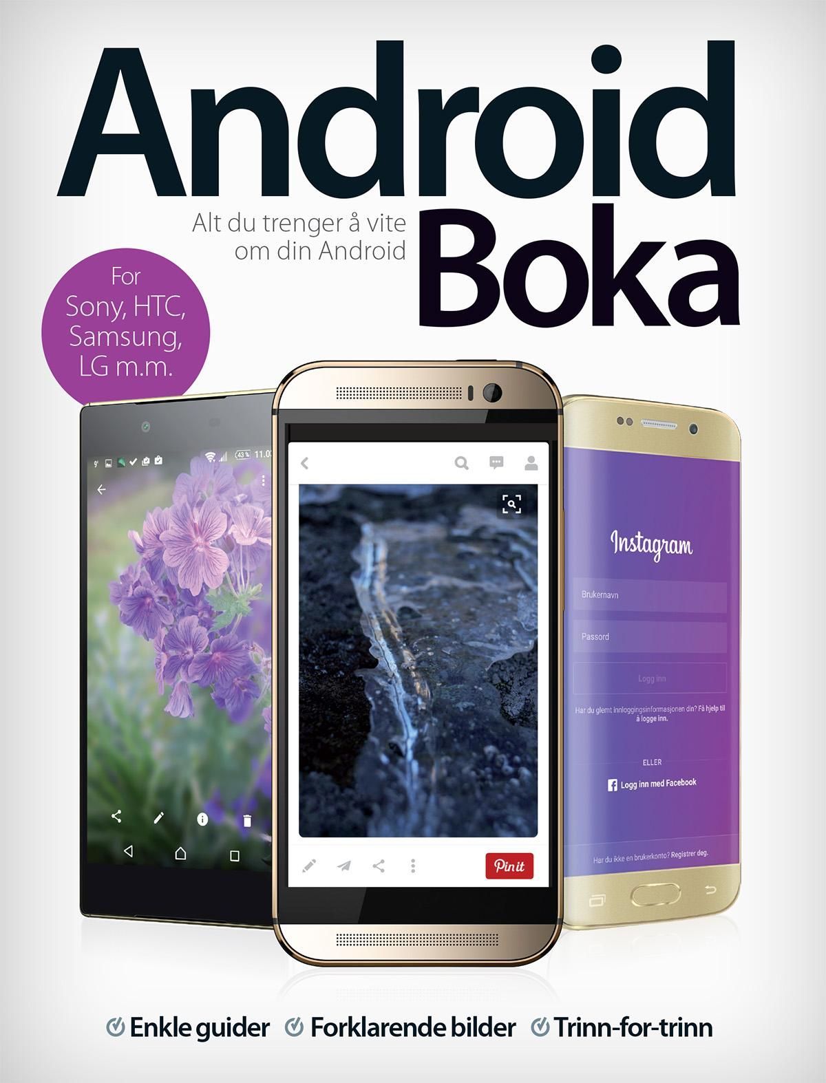Android boka : den ultimate guiden til din mobil eller nettbrett