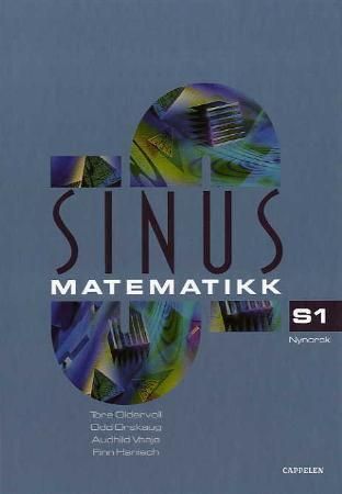 Sinus S1 : lærebok i matematikk : studiespesialiserande program
