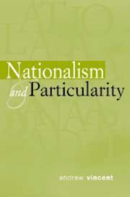 Nationalism and Particularity