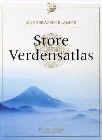 Forsidebilde av Kunnskapsforlagets store verdensatlas