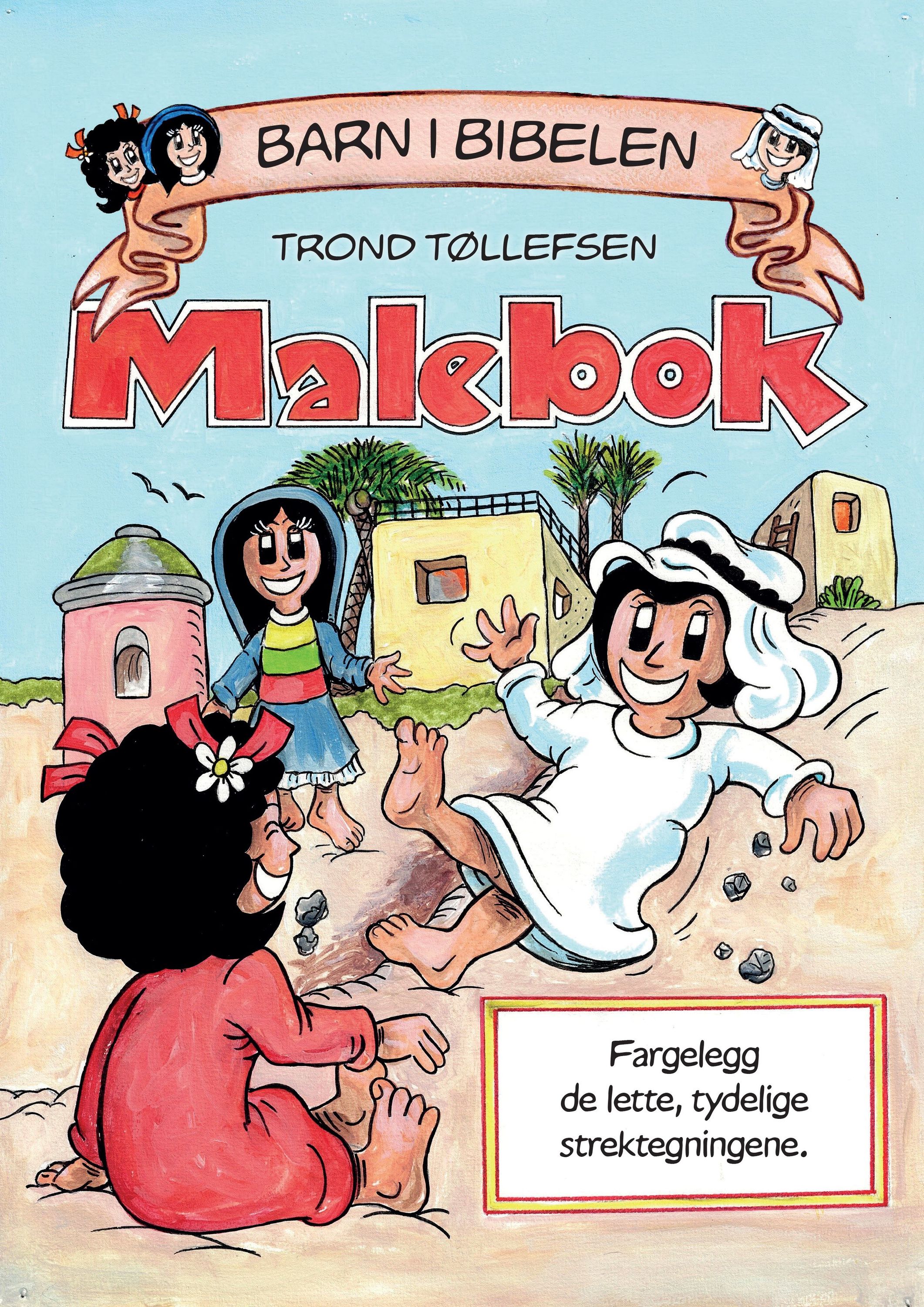 Barn i Bibelen : malebok