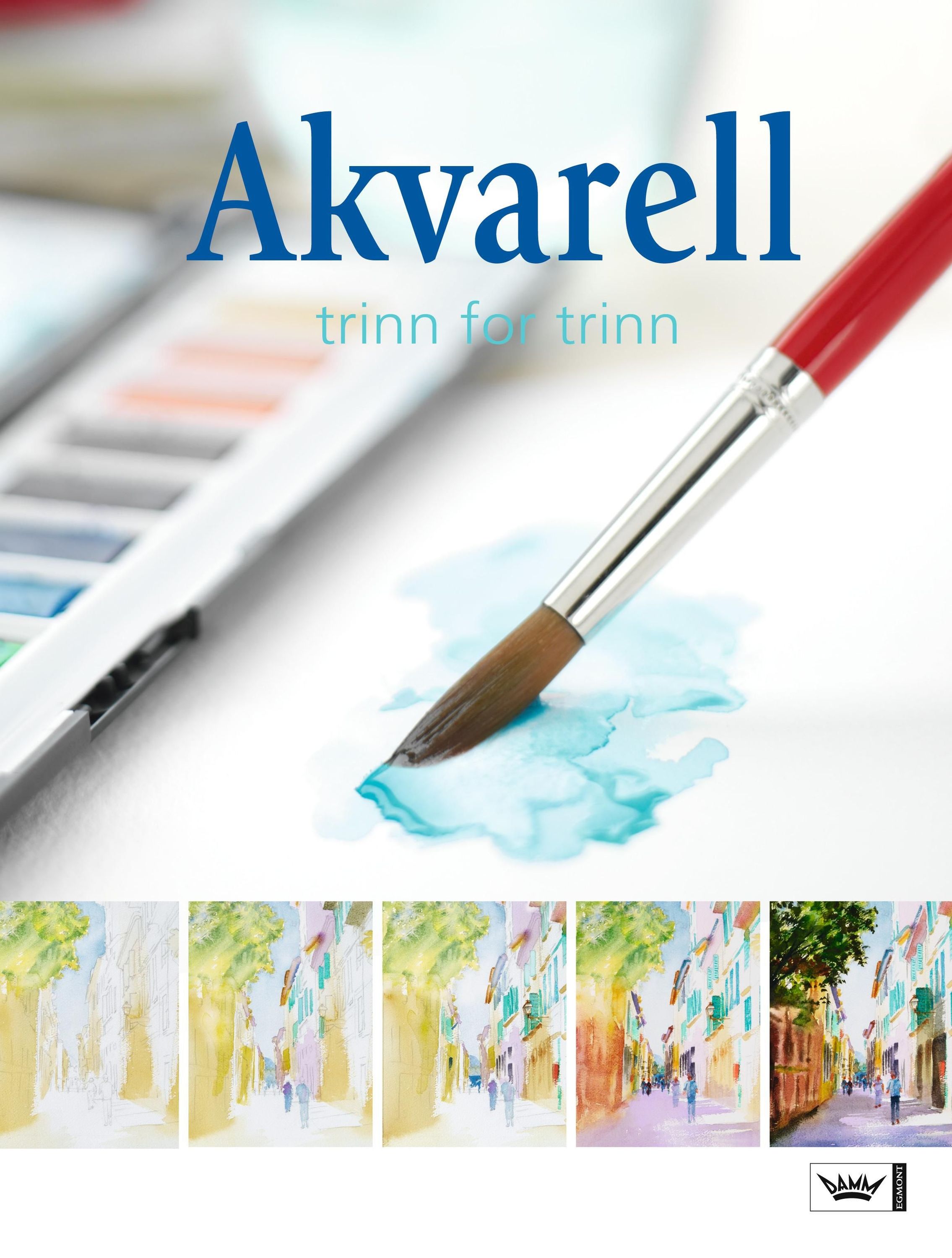 Akvarell trinn for trinn