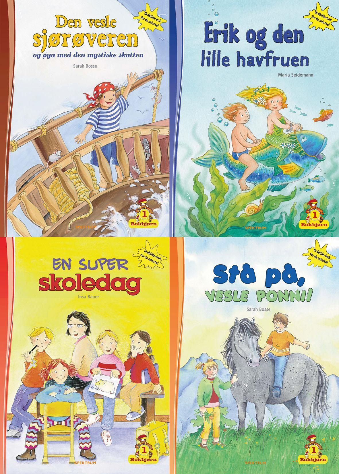 Forsidebilde av Bokbjørn lesepakke (nivå 1)