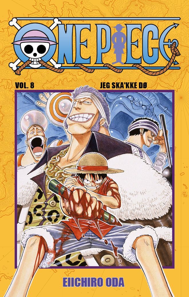 One piece. Volum 8. Jeg ska'kke dø