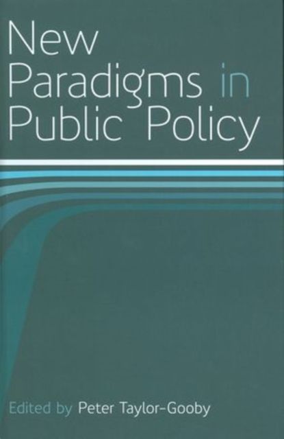 New Paradigms in Public Policy