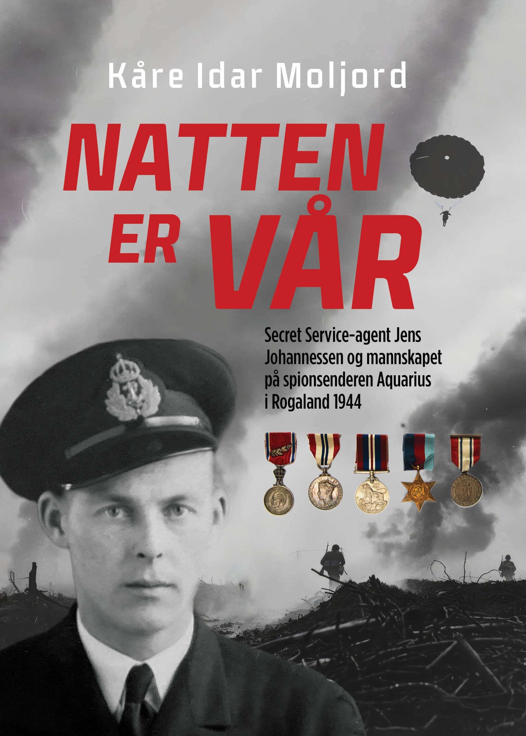 Natten er vår : Secret Service-agent Jens Johannessen og mannskapet på spionsenderen Aquarius i Rogaland 1944