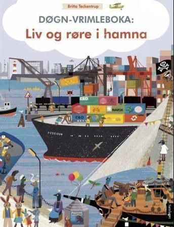 Døgn-vrimleboka : liv og røre i hamna