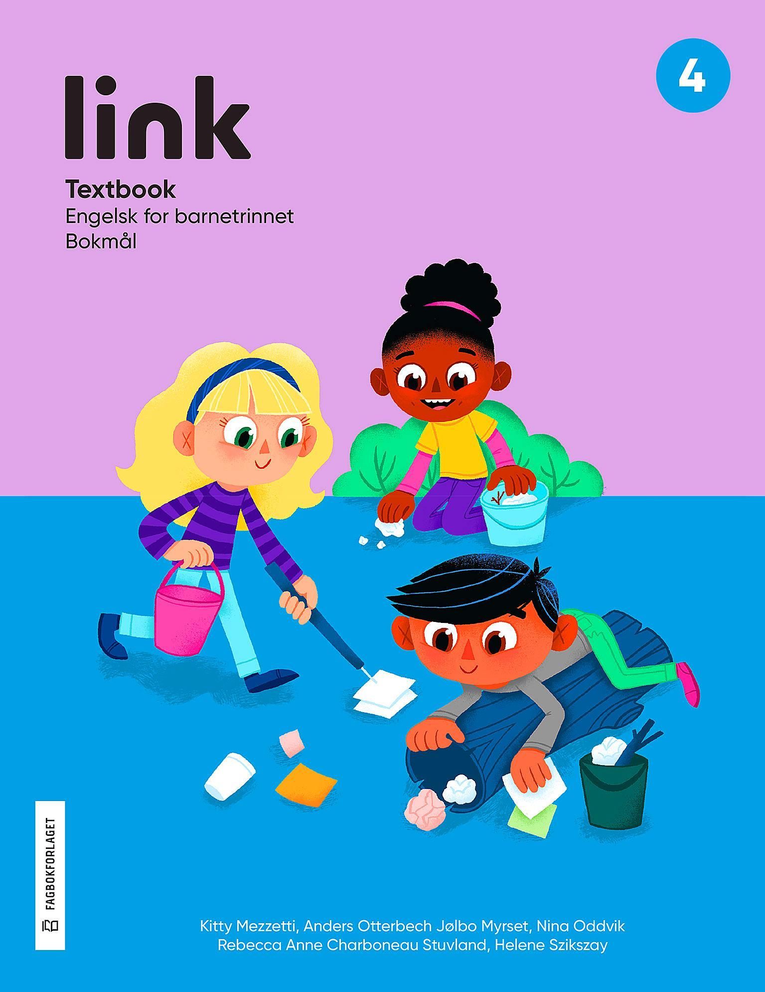 Link 4 : engelsk for barnetrinnet. Textbook