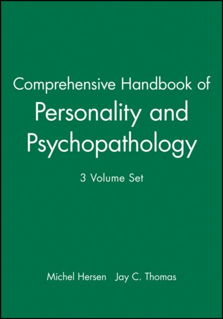 Comprehensive Handbook of Personality and Psychopathology, Set