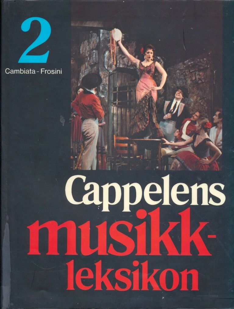 Forsidebilde av Cappelens musikkleksikon. Bd. 2