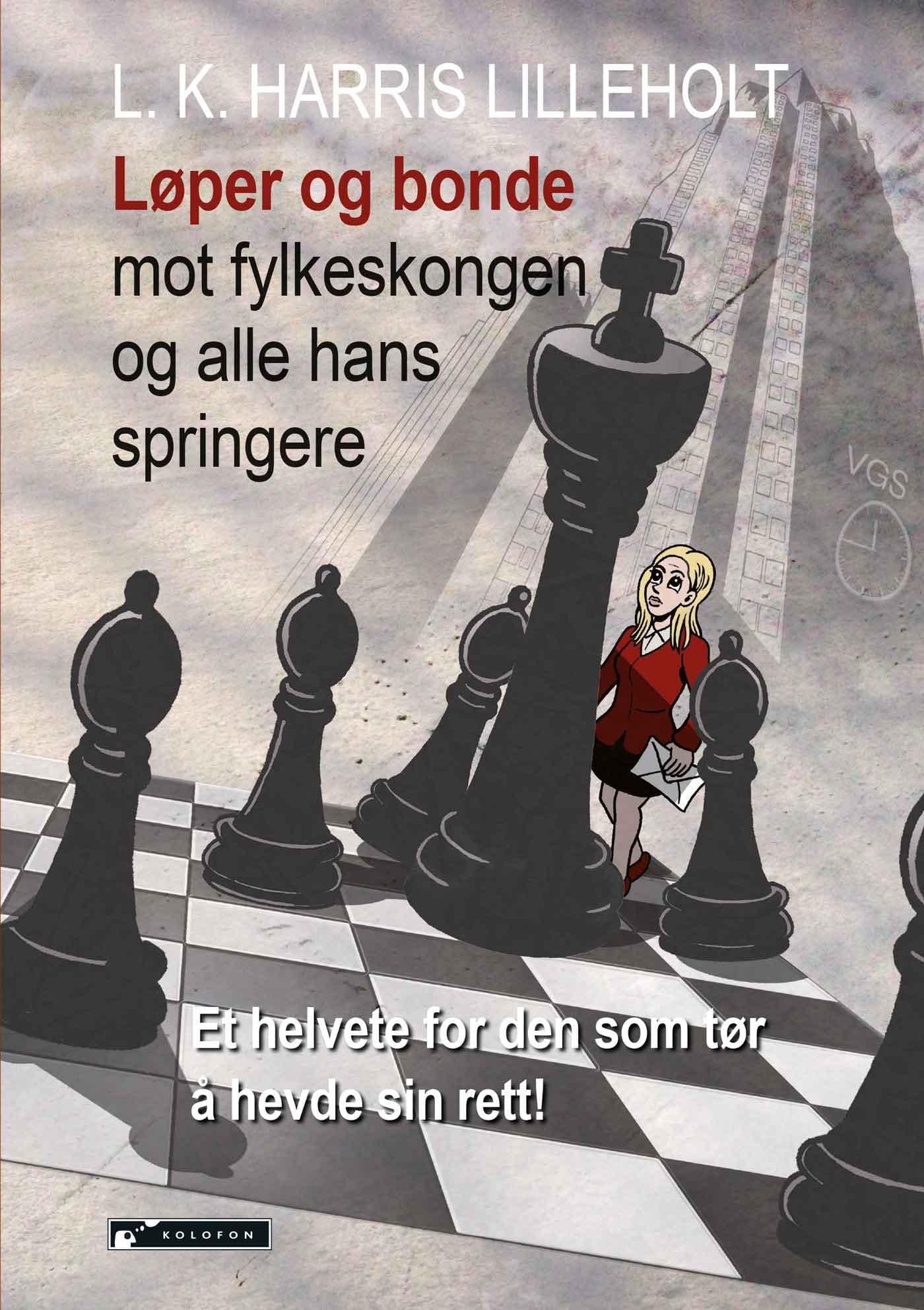 Løper og bonde mot fylkeskongen og alle hans springere : et helvete for den som tør å hevde sin rett!