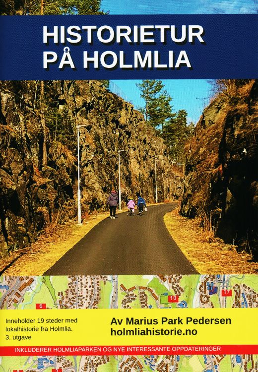 Historietur på Holmlia : inneholder 19 steder med lokalhistorie fra Holmlia