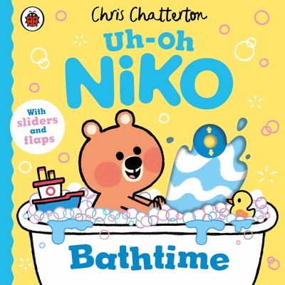 Uh-Oh, Niko: Bathtime : a push, pull and slide story