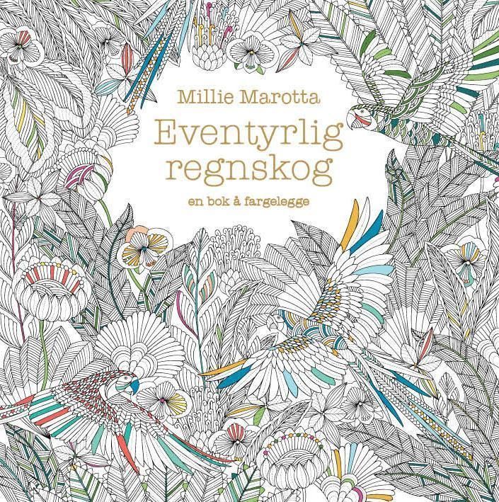 Eventyrlig regnskog : en bok å fargelegge