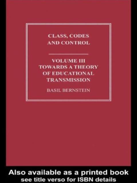 Towards a Theory of Educational Transmissions