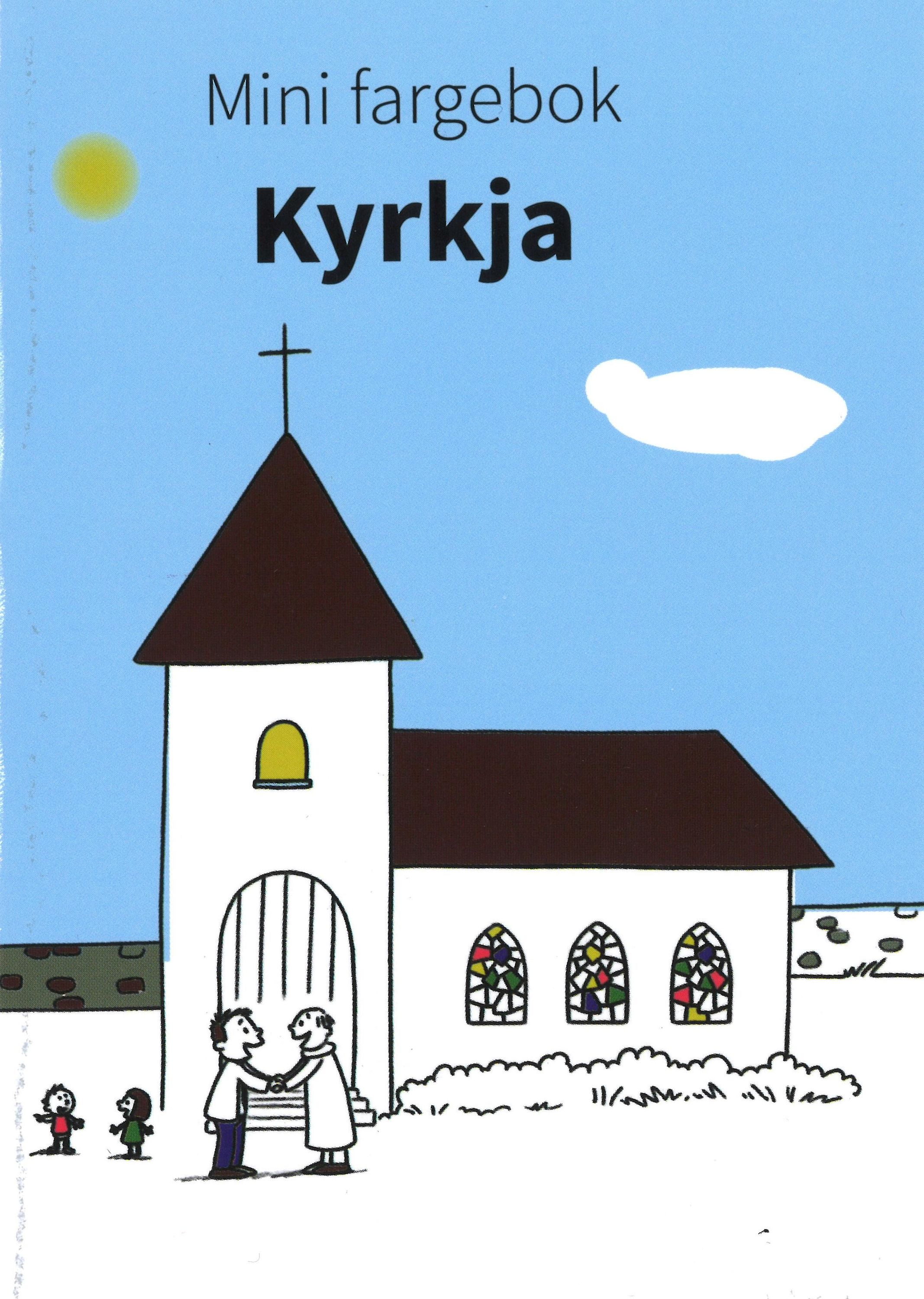 Mini fargebok : kyrkja