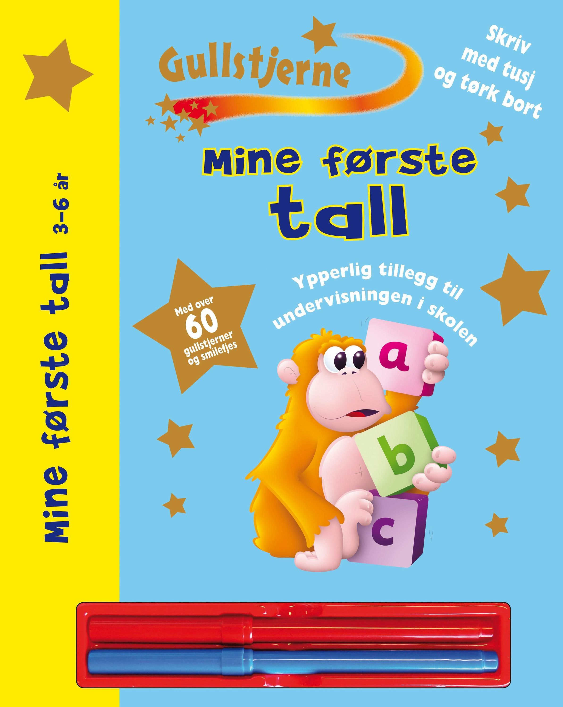Forsidebilde av Mine første tall 3-6 år