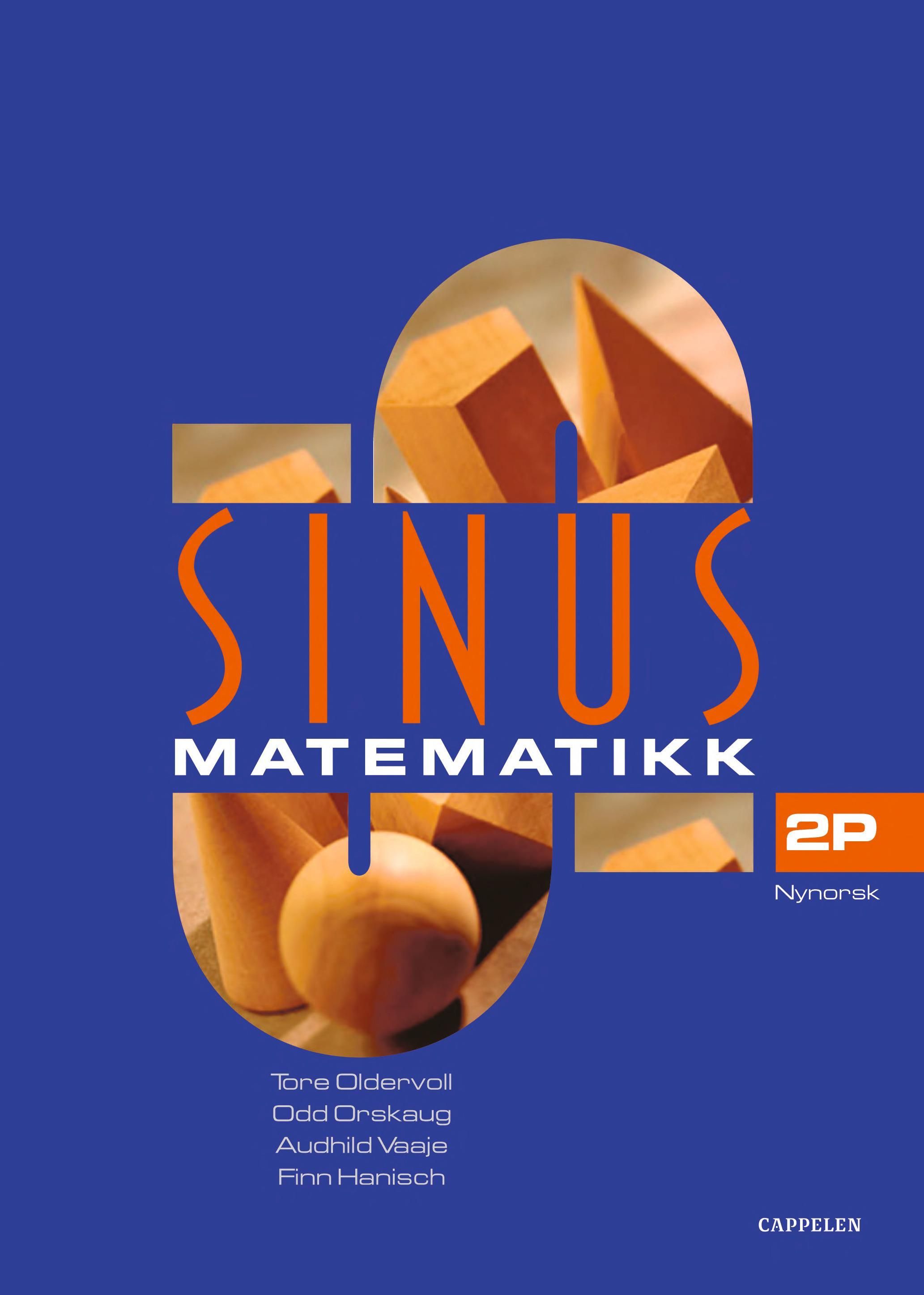 Sinus 2P : lærebok i matematikk for vg2 : studieførebuande program