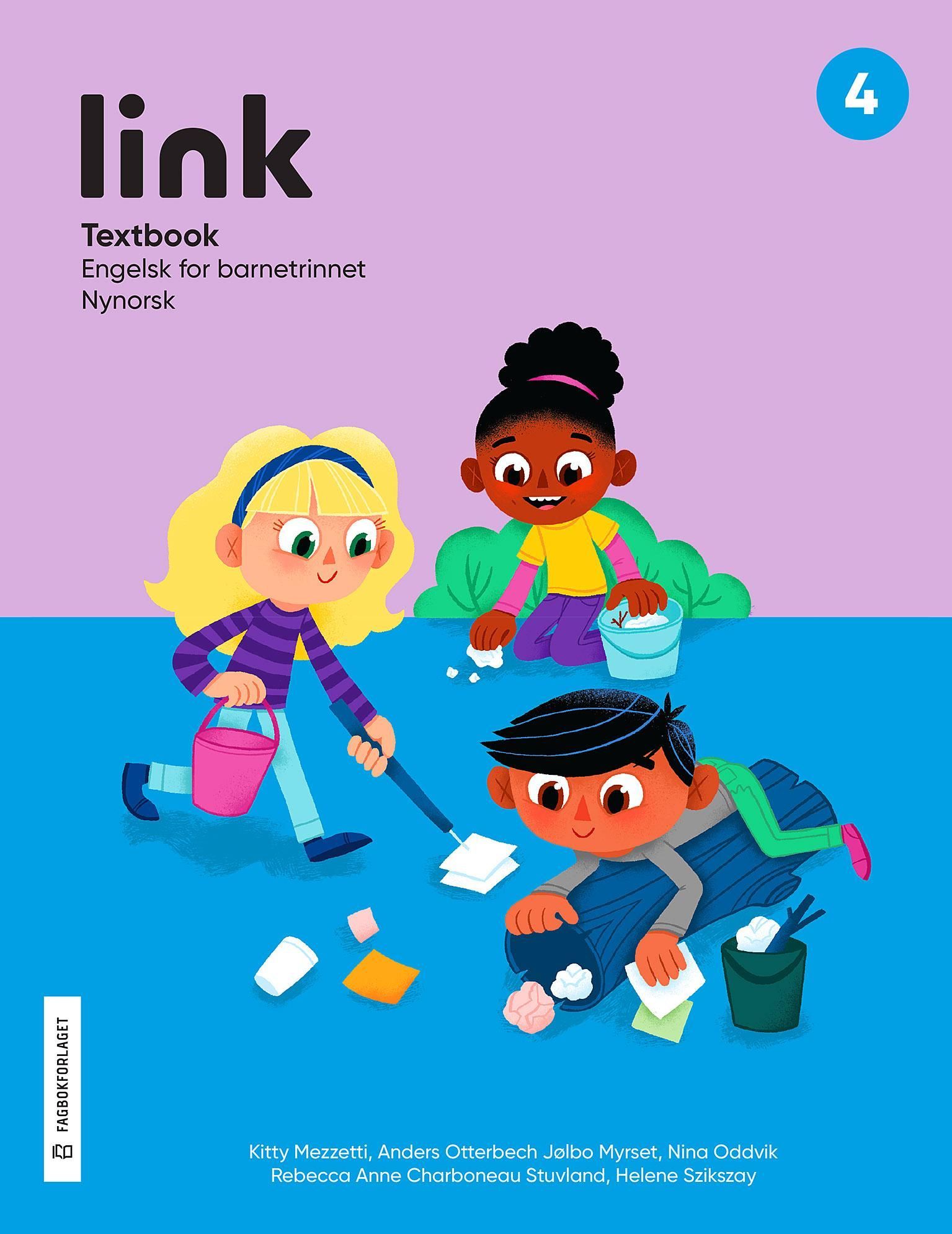 Link 4 : engelsk for barnetrinnet. Textbook