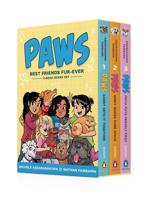 PAWS: Best Friends Fur-Ever Boxed Set (Books 1-3) : Gabby Gets It Together, Mindy Makes Some Space, Priya Puts Herself First (A Graphic Novel Boxed Set)
