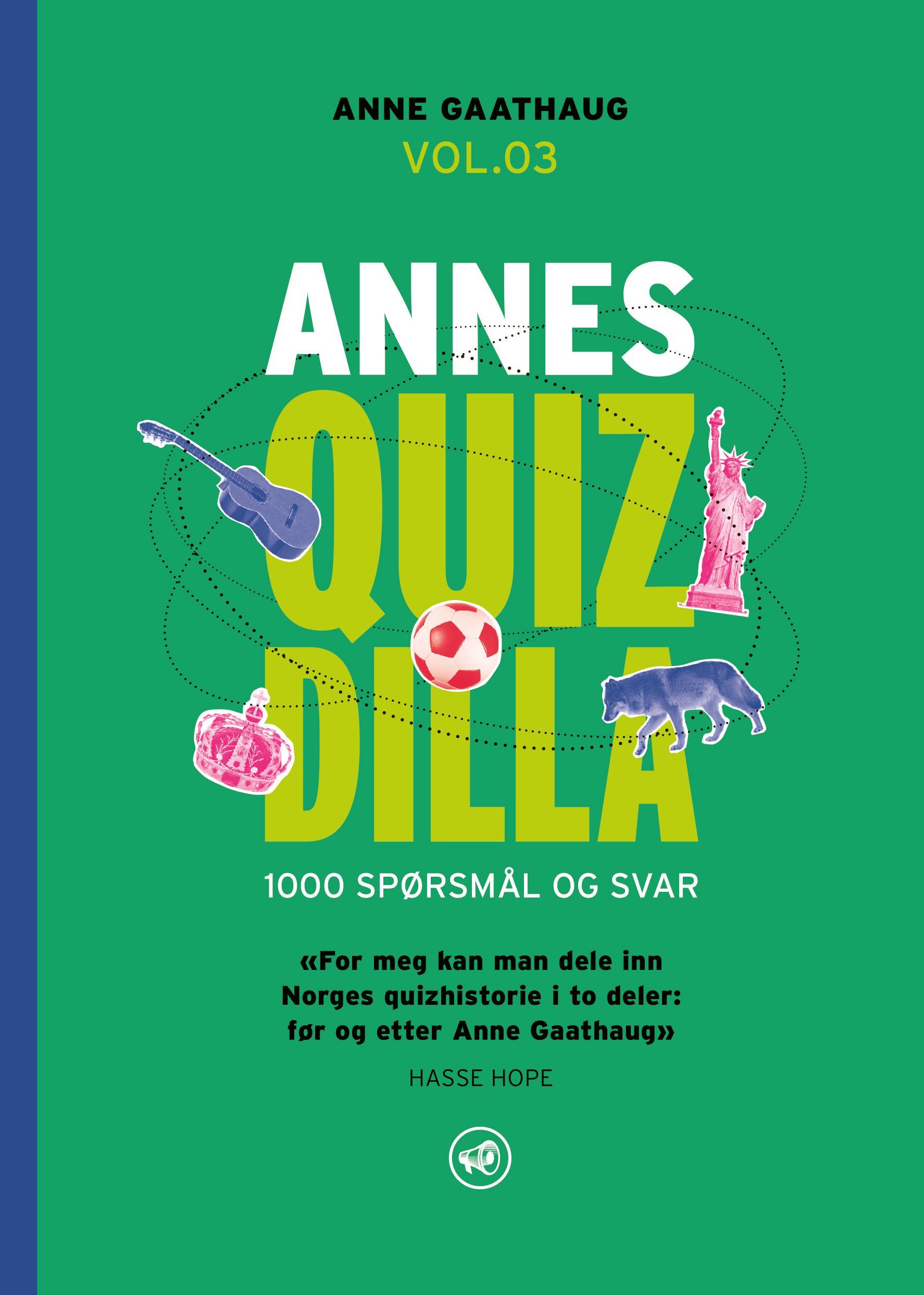 Forsidebilde av Annes Quizdilla. Vol. 03