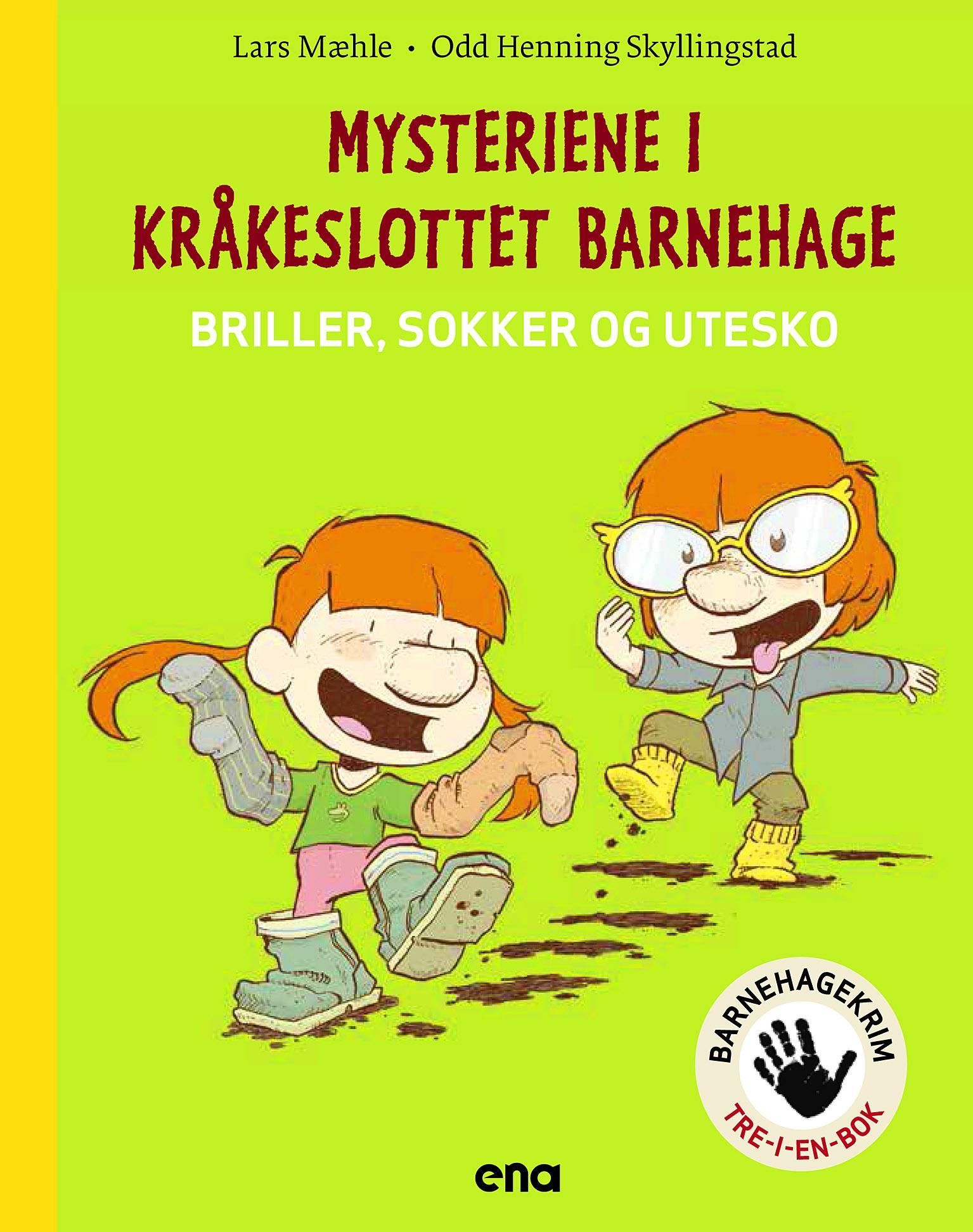 Briller, sokker og utesko