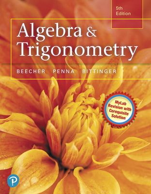 Forsidebilde av Algebra and Trigonometry