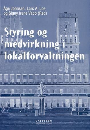 Forsidebilde av Styring og medvirkning i lokalforvaltningen