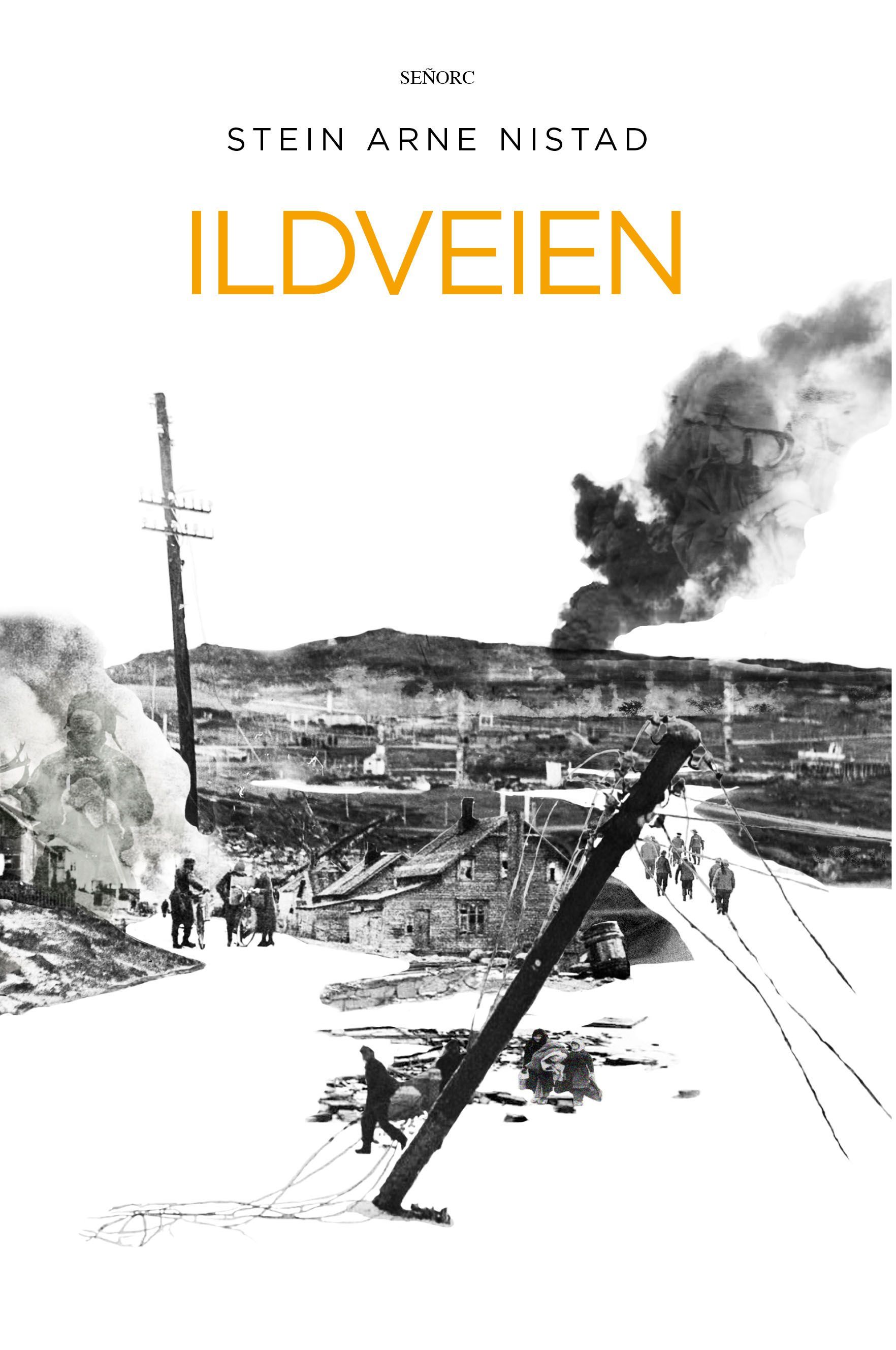 Forsidebilde av Ildveien : roman : et historisk drama fra krigen i Finnmark og på Nordkalotten 1944–1945