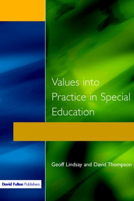 Values into Practice in Special Education
