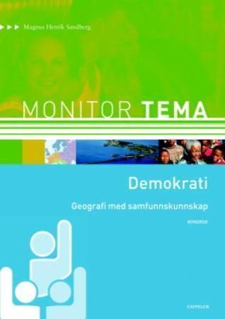 Forsidebilde av Monitor tema : demokrati : geografi med samfunnskunnskap