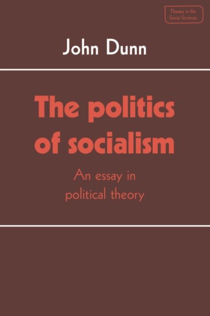 The Politics of Socialism : An Essay in Political Theory