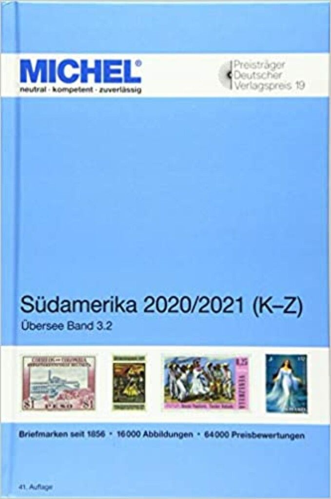Michel-Katalog Südamerika K-Z 2020/2021