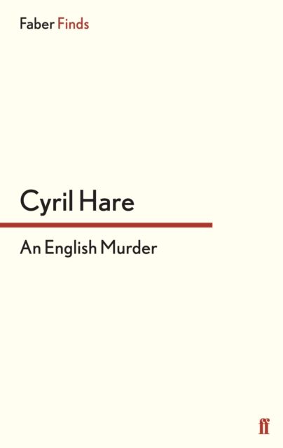 Forsidebilde av An English Murder