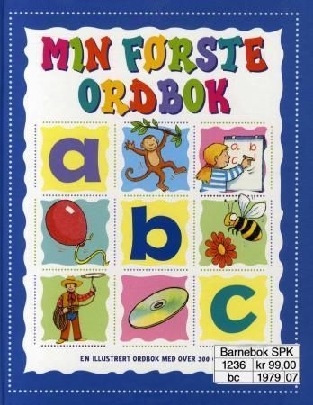 Min første ordbok