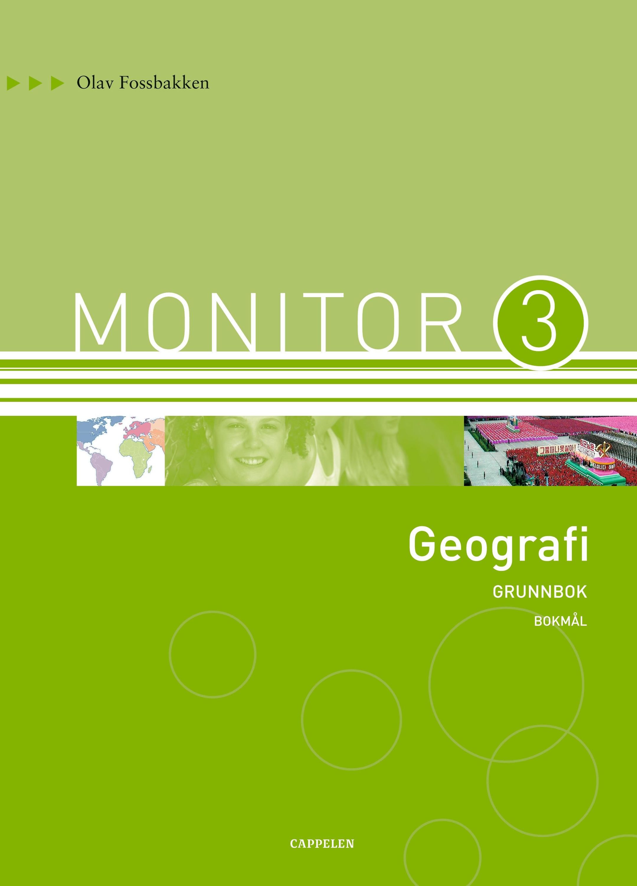 Forsidebilde av Monitor 3 : geografi : grunnbok