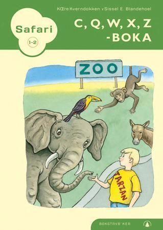Safari 1-2 : C, Q, W, X, Z-boka : bokstavbøker
