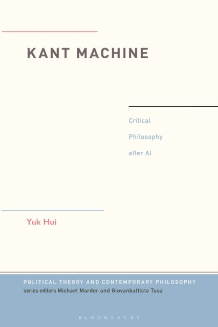 Kant Machine : Critical Philosophy after AI