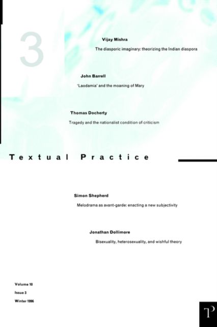Luxurious Sexualities : Textual Practice Volume 11 Issue 3