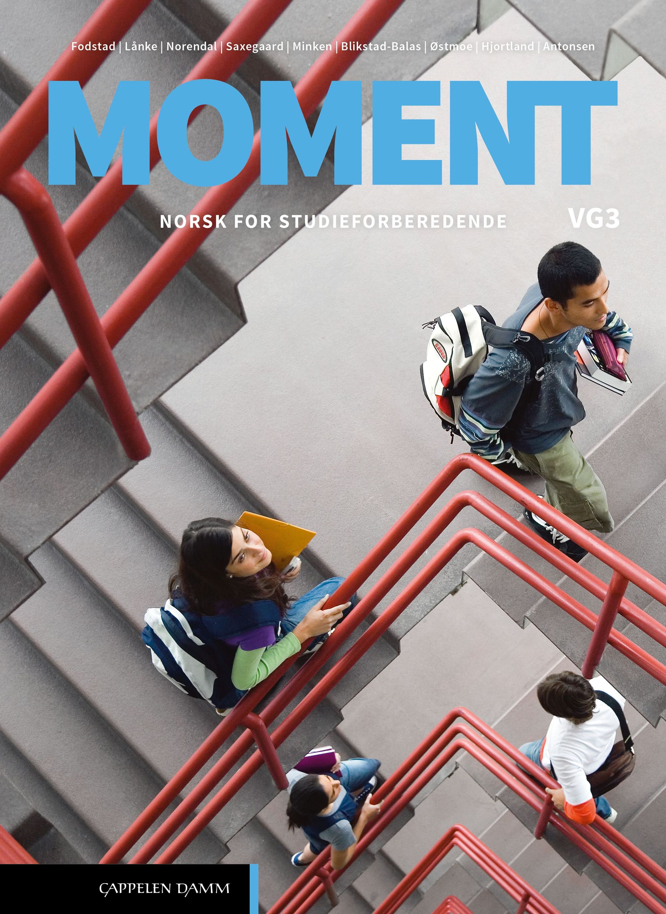 Moment : vg3 : norsk for studieforberedende