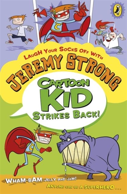 Cartoon kid strikes back!