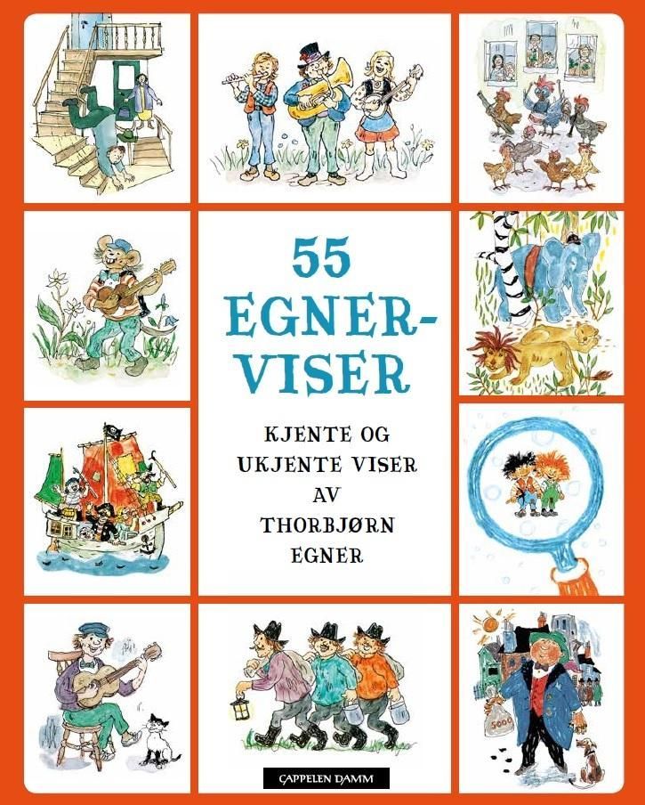 55 Egner-viser : kjente og ukjente viser