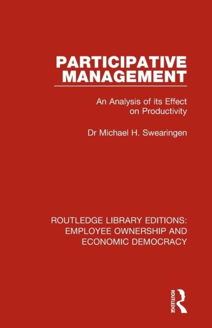 Participative Management : An Analysis of its Effect on Productivity