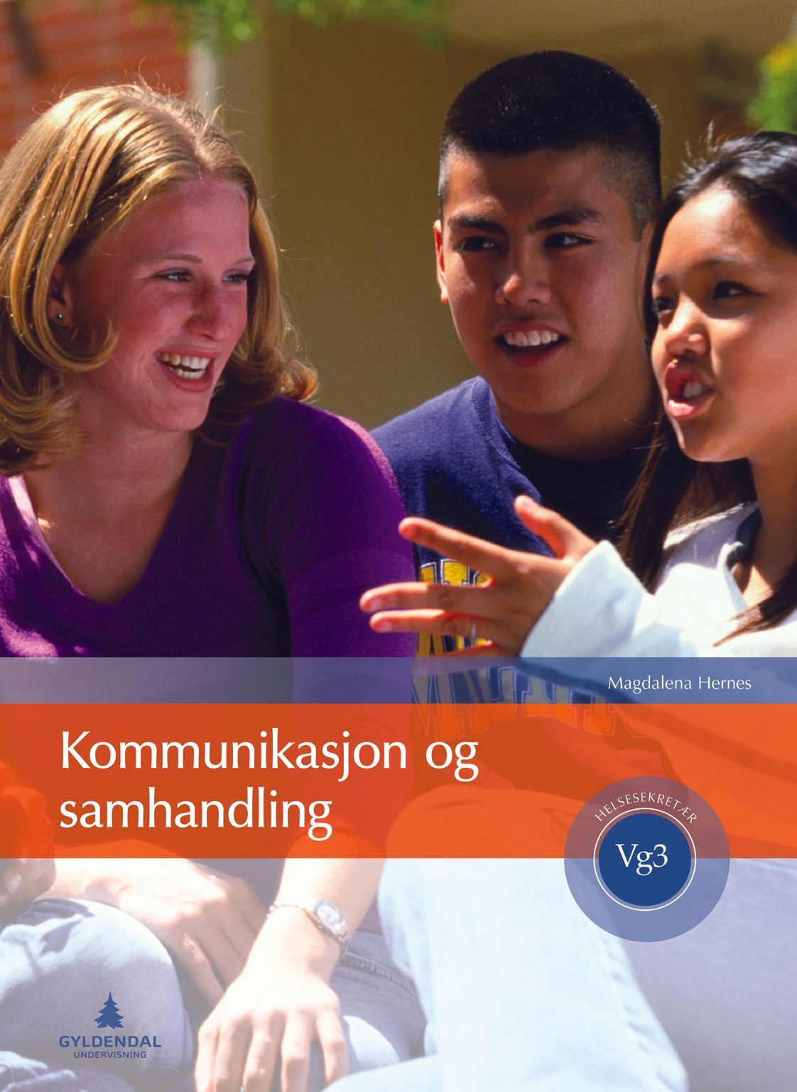 Forsidebilde av Kommunikasjon og samhandling : helsesekretær vg3