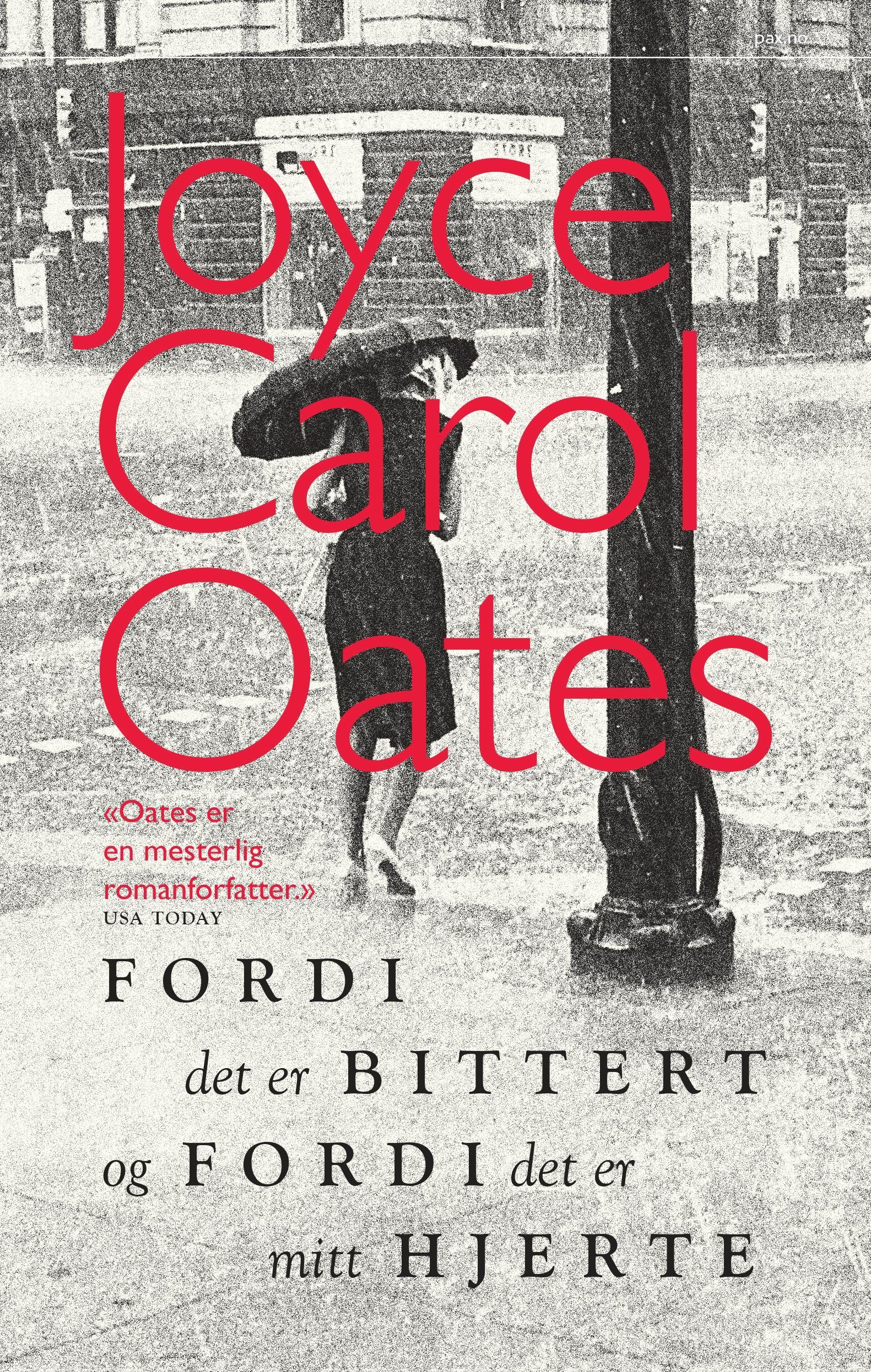 Fordi det er bittert og fordi det er mitt hjerte