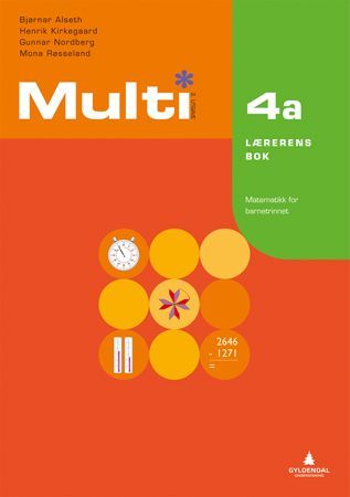 Multi 4a, 2. utgave : matematikk for barnetrinnet. Lærerens bok