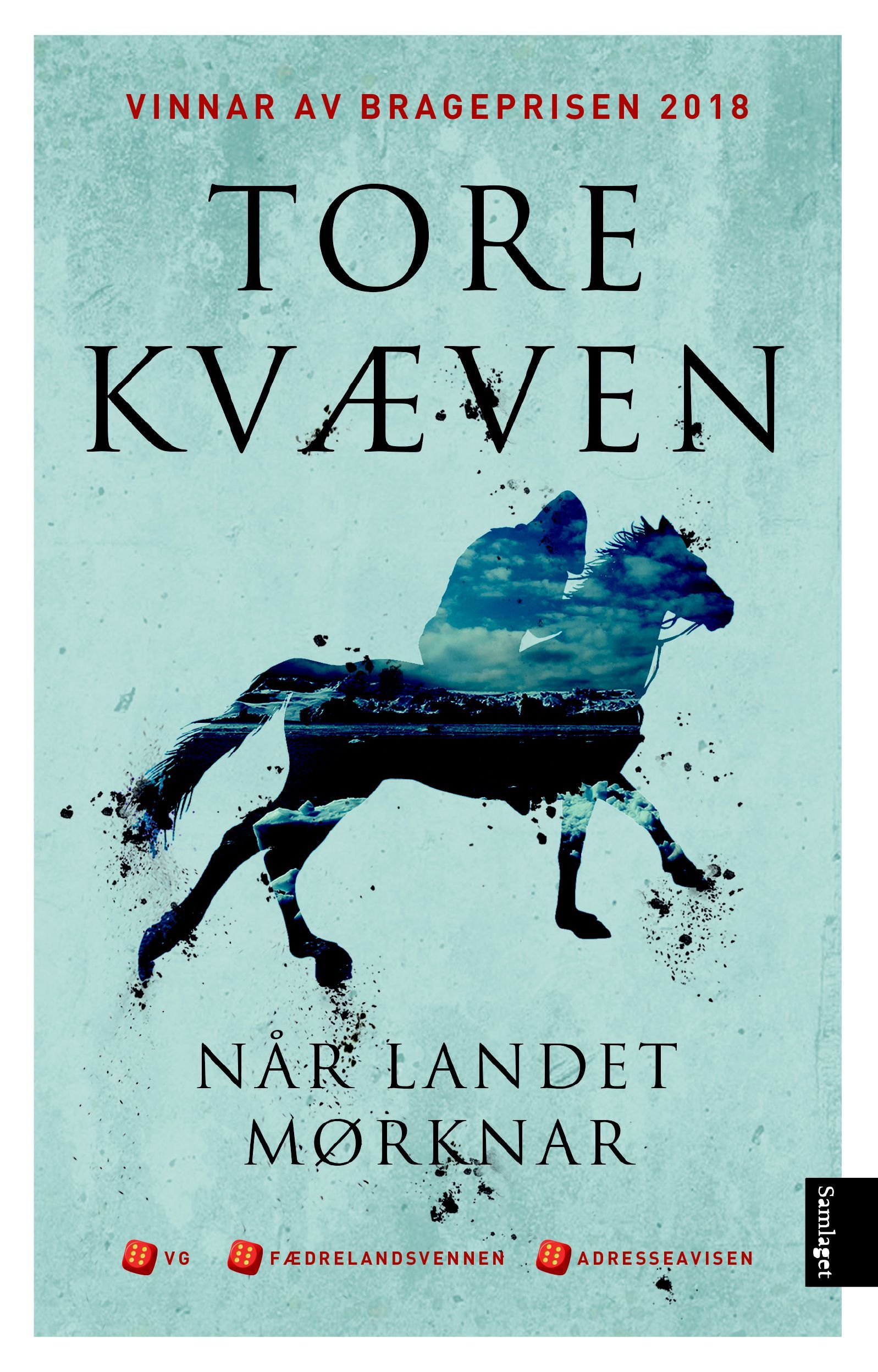 Når landet mørknar : roman